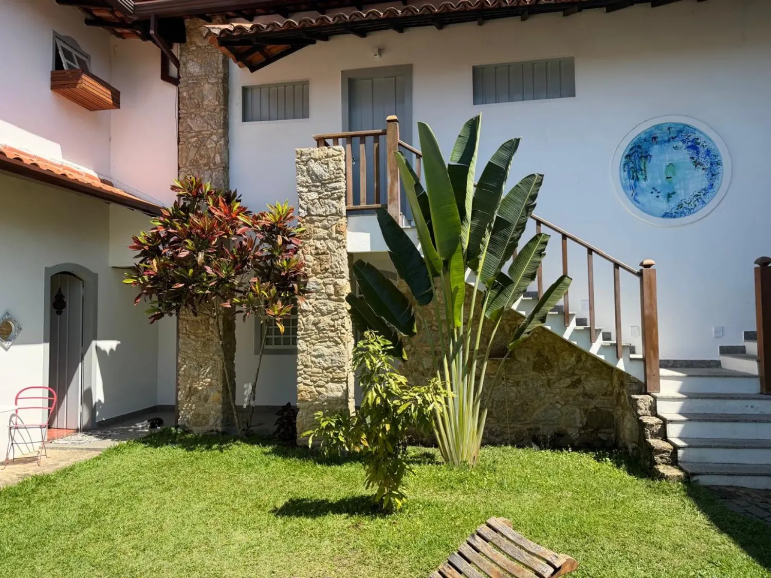 Arquitetura e jardim
