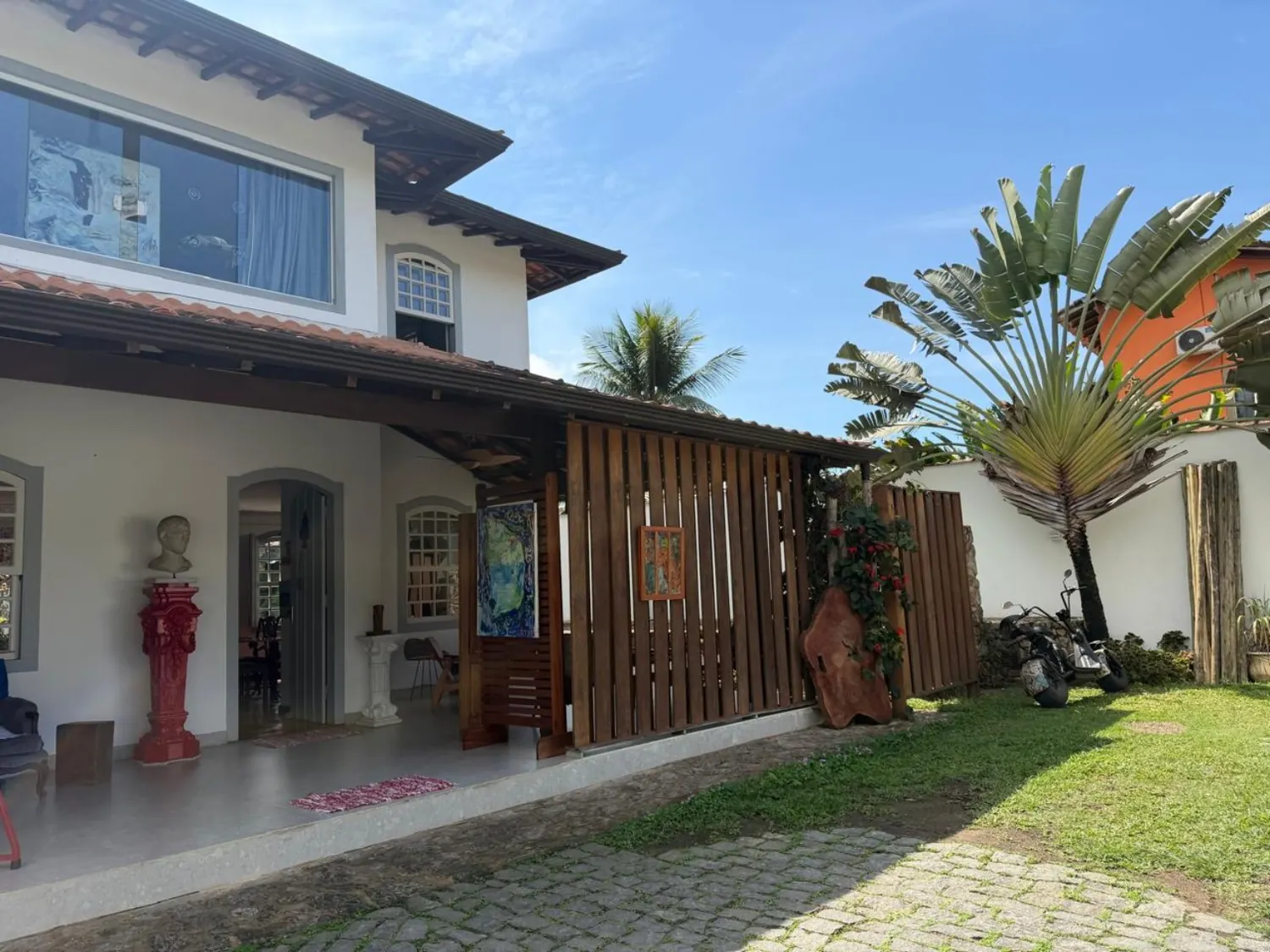 Casa e jardim